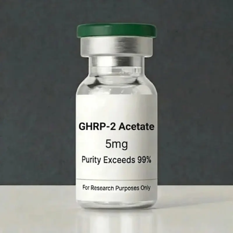 GHRP-2 Acetate (GH Secretagogue) | 5mg – 10mg Vials | >99% Purity